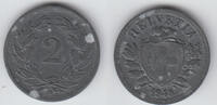 Schweiz 2 Rappen 1945 Switzerland, 2 Rappen 1945 B, like scan vorzüglich 33.47 元 含税 ＋  100.41 元 运费