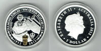 Australien 1 Dollar australia, 1 Dollar Queen Elisabeth II. - Diamond Jubilee 2012, no box/no COA -