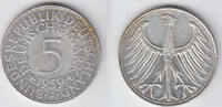 BRD 5 DM 1959 J Bundesrepublik Deutschland, 5 DM Silberadler 1959 J, Erh... 75.16 元 含税 ＋  100.21 元 运费