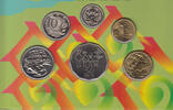 Australien 3,85 Dollars (6 Münzen) 1994 Australia, 6 Coins, uncirculated... 149.91 元 含税 ＋  100.50 元 运费
