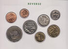 Australien 3,88 Dollars (8 Münzen) Australia, 8 Coins, uncirculated coin Set 1991, like scan, 1 Cent to 2 Dollars -