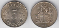 Island 5 Kronur 1970 iceland 5 kronur vorzüglich bis stempelglanz 25.10 元 含税 ＋  100.41 元 运费