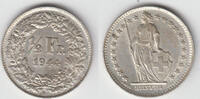 Schweiz 1/2 Franken 1944 Switzerland, silver coin, 1/2 Franken 1944, lik... 33.47 元 含税 ＋  100.41 元 运费