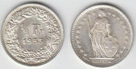 Schweiz 1/2 Franken 1953 Switzerland, silver coin, 1/2 Franken 1953, lik... 33.47 元 含税 ＋  100.41 元 运费