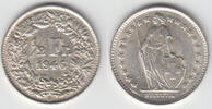 Schweiz 1/2 Franken 1946 Switzerland, silver coin, 1/2 Franken 1946, lik... 29.29 元 含税 ＋  100.41 元 运费