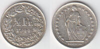 Schweiz 1/2 Franken 1944 Switzerland, silver coin, 1/2 Franken 1944, lik... 29.29 元 含税 ＋  100.41 元 运费
