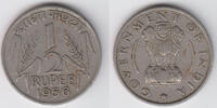 Indien 1/2 Rupie (1/2 Rupee) british-india, 1956, half rupee, king george VI., like scan -