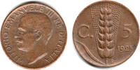Italien 5 Centesimi italy 1925, 5 Centesimi, Vittorio Emanuele III. , like scan -