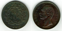 Malaysia - Sarawak 1 Cent Sarawak, 1 Cent coin, Rajah C. Brooke, like scan -