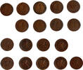 Niederlande 9 x 1 Cent netherlands, 1 Cent 1878 - 1906, 8 different years -