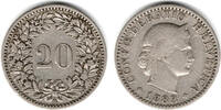 Schweiz 20 Rappen 1883 Switzerland, 20 Rappen 1883 B, like scan schön bi... 25.10 元 含税 ＋  100.41 元 运费