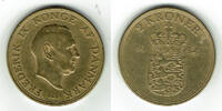 Dänemark 2 Kroner denmark, 2 kroner 1954, Christian X., like scan -