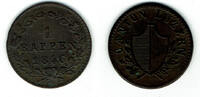 Schweiz - Luzern 1 Rappen Switzerland, Canton Luzern, 1846, like scan -