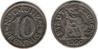 Notmünzen / Notgeld Aachen 10 Pfennig Aachen - 10 Pfennig 1920, Erhaltung siehe Scan! -