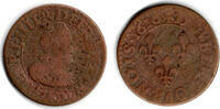 Frankreich Denier Tournois france Denier Tournois, Louis XIII., like scan -