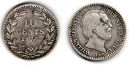 Niederlande 10 Cent Netherlands, 10 cents willem III., like scan -