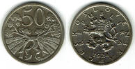 Tschechoslowakei 50 Heller czechoslovakia, 50 heller (Haleru), like scan -