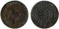 Württemberg 1 Kreuzer Königreich Württemberg, 1 Kreuzer 1830, Wilhelm I., siehe Scan! -