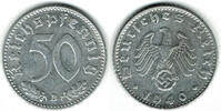 Drittes Reich 50 Pfennig Drittes Reich, Kursmünze 50 Pfennig 1940 B, Aluminium! -