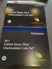 USA 2 x 6,91 Dollars USA, official uncirculated coin set 2011 Denver + Philadelphia -
