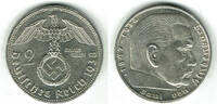 Drittes Reich 2 Reichsmark 1938 A Drittes Reich, 2 Reichsmark 1938 AHind... 91.86 元 含税 ＋  100.21 元 运费