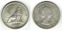 Australien Florin Australia, 1 Florin silver, Elisabeth II., VF -