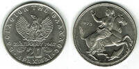 Griechenland 20 Drachmen 1973 Greece, 20 Drachmai 1973, selene on horseb... 29.29 元 含税 ＋  100.41 元 运费