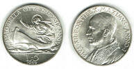 Vatikan 5 Lire Vatikan, Pius XII., 1939-1958 5 Lire 1939, Erhaltung siehe Scan! -