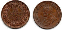 Indien 1/12 Anna british india 1/12 anna, George V., like scan -