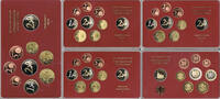 BRD 5 x 5,88 € Kursmünzensatz BRD Jahrgang 2011 komplett (A, D, F, G, J), PP, ohne Umverpackung -
