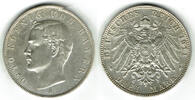 Bayern 3 Mark Kaiserreich, Bayern 3 Mark 1911 D, König Otto -