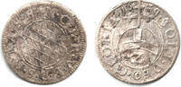 Bayern Halb-Batzen (2 Kreuzer) bavaria silver coin, 2 kreuzer, like scan -