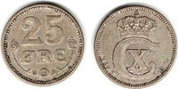 Dänemark 25 Öre denmark coin, 25 Öre, Christian X., like scan -