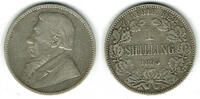 Südafrika 1 Shilling south africa, 1 Shilling silver coin -