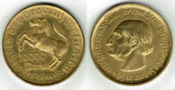 Provinz Westfalen 10.000 Mark Notgeld Provinz Westfalen, 10000 Mark, Tombak vergoldet -