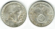 Drittes Reich 2 Reichsmark 1937 A Drittes Reich, 2 Reichsmark 1937 A, Hi... 99.37 元 含税 ＋  100.21 元 运费
