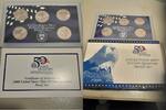 USA 1,25 Dollars USA, United States Mint 50 States Quarters Proof Set 2008, with COA -