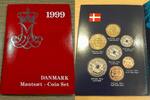 Dänemark 38,75 Kroner Denmark, official coin set, 25 Öre - 20 Kroner (7 coins) -
