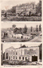 Frankreich/Aulnois Ansichtskarte/Schloss Aulnois,Seille Brücke,Zerschossenes Haus in Aulnois -