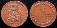Pfalz 1/4 Kreuzer Karl Theodor -