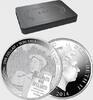 New Zealand 1NZD New Zealand- 2014- 1914 For King and Empire Silver Proof Coin -