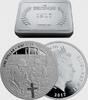 New Zealand $1NZD New Zealand- 2017-1917 The Darkest Hour Silver Proof Coin -