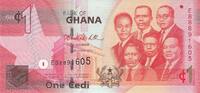 Africa GHANA P.37e - 1 Cedi UNC -