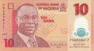Africa NIGERIA P.39a - 10 Naira UNC -