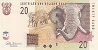 Africa SOUTH AFRICA P.129b - 20 Rand ND UNC -
