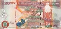 Africa ZAMBIA P.47e - 20.000 Kwacha UNC -