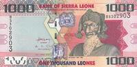 Africa SIERRA LEONE P.30 - 1000 Leones UNC -