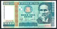 Pérou / Peru 10000 Intis 28/06/1988 Banco Central De Reserva Del Peru SPL 12.53 元 含税 ＋  83.51 元 运费