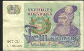 Suède / Schweden 5 Kronor Sveriges Riksbank -