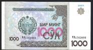 Ouzbekistan / Uzbekistan 1000 Sum Central Bank of Uzbekistan Republic -
